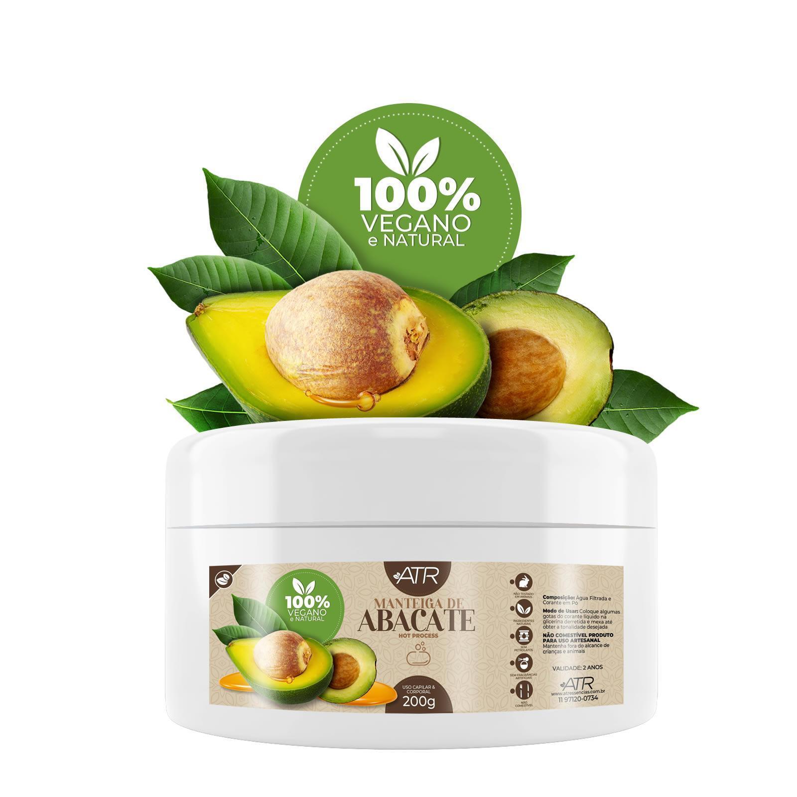 Miniatura Manteiga Vegetal De Abacate Pura 100% Natural 200G