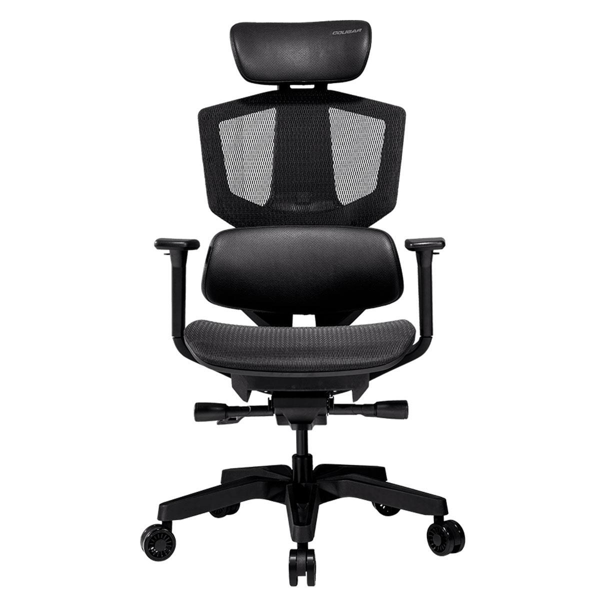 Miniatura Cadeira Gamer Cougar Argo One Black, Ergonômica, Até 150Kg,