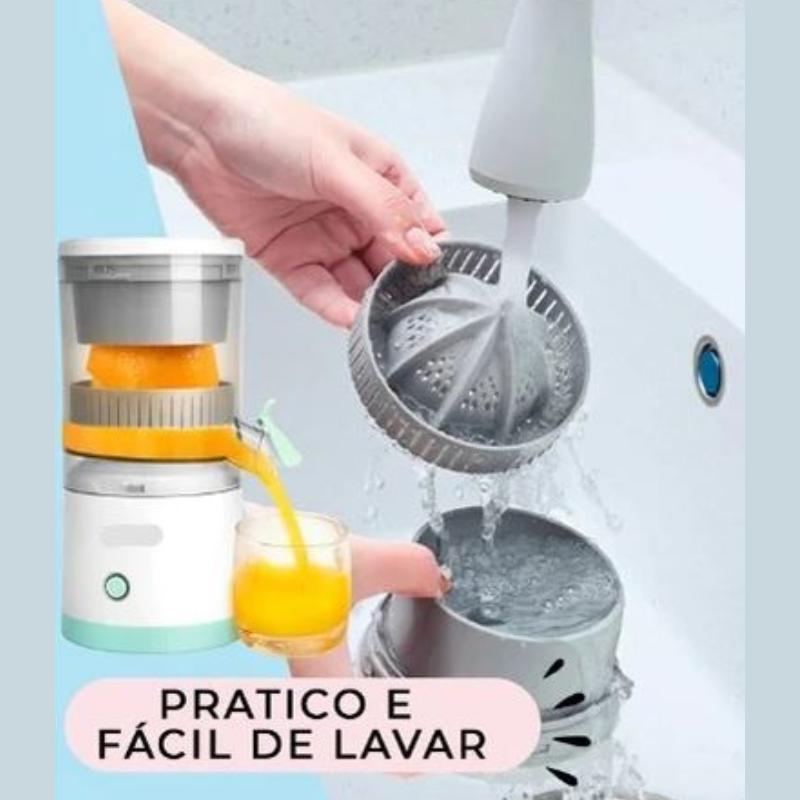 Espremedor De Frutas Elétrico Portátil Suco Limão Laranja