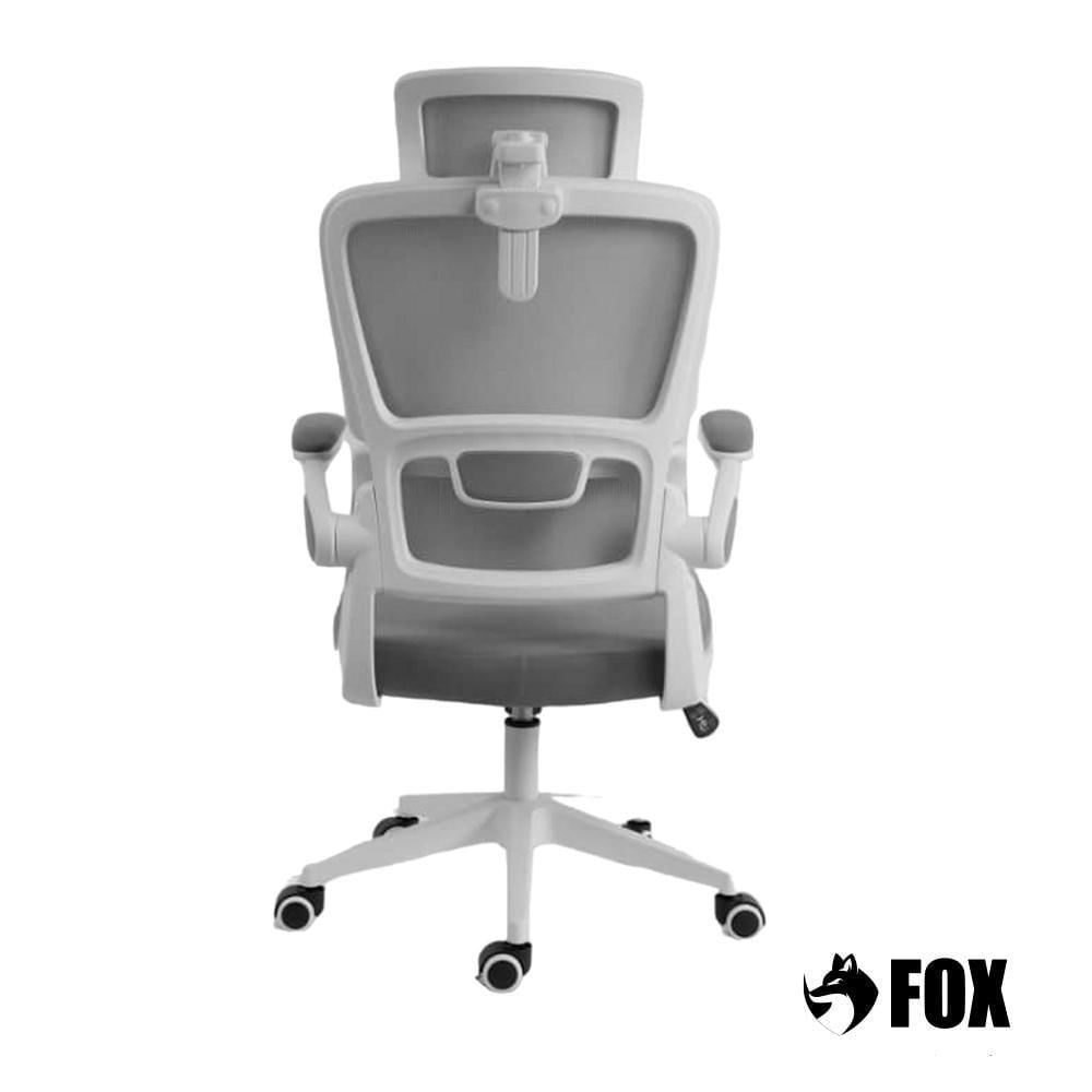 Miniatura Cadeira Presidente Escritório Giratória Fox Office Cinza - Z411