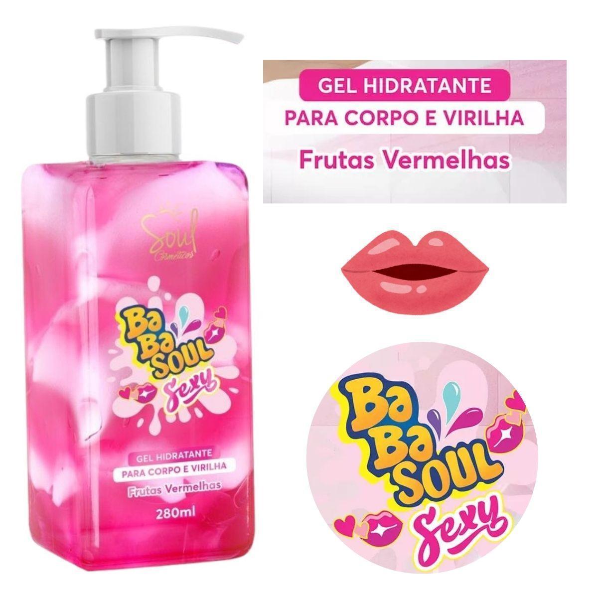 Miniatura Creme Hidratante Beijavel Babasoul Frutas Vermelhas Soul