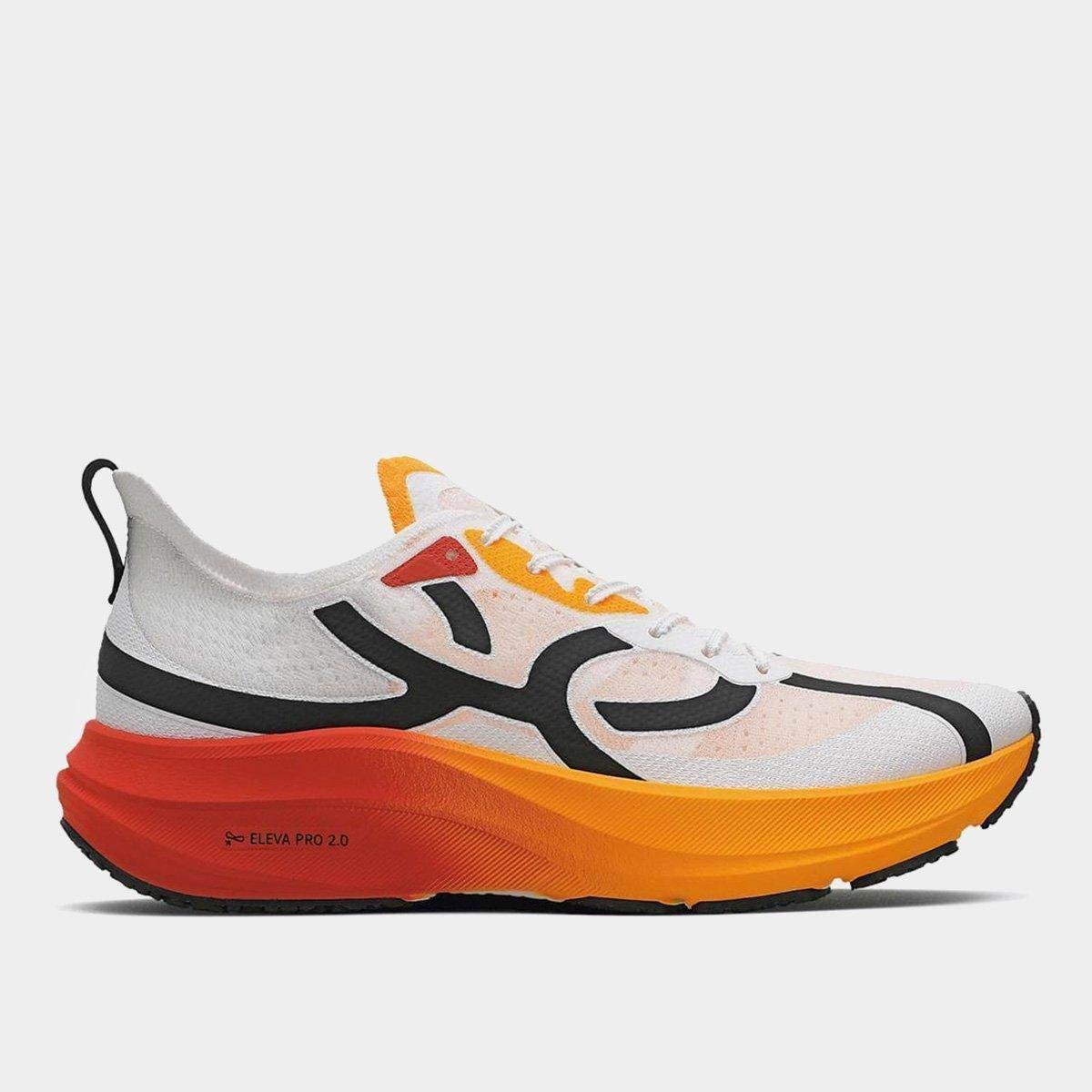 Miniatura Tênis Olympikus Corre 4 Branco+Laranja - 34