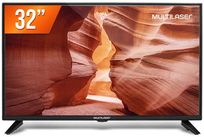 Miniatura Tv Led Multilaser 32´ 2 Hdmi 1 Usb Tl017