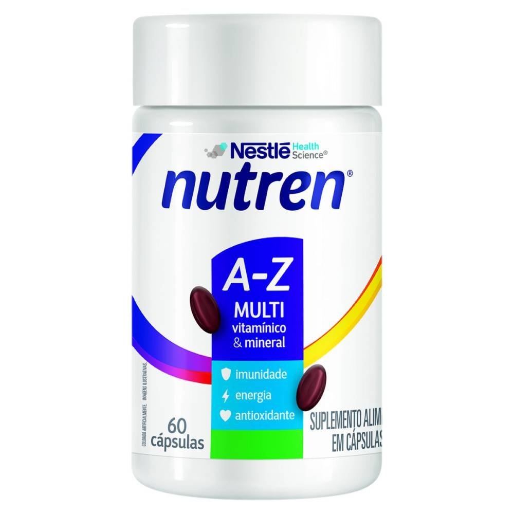 Miniatura Multivitamínico Az Nutren Com 60 Cápsulas