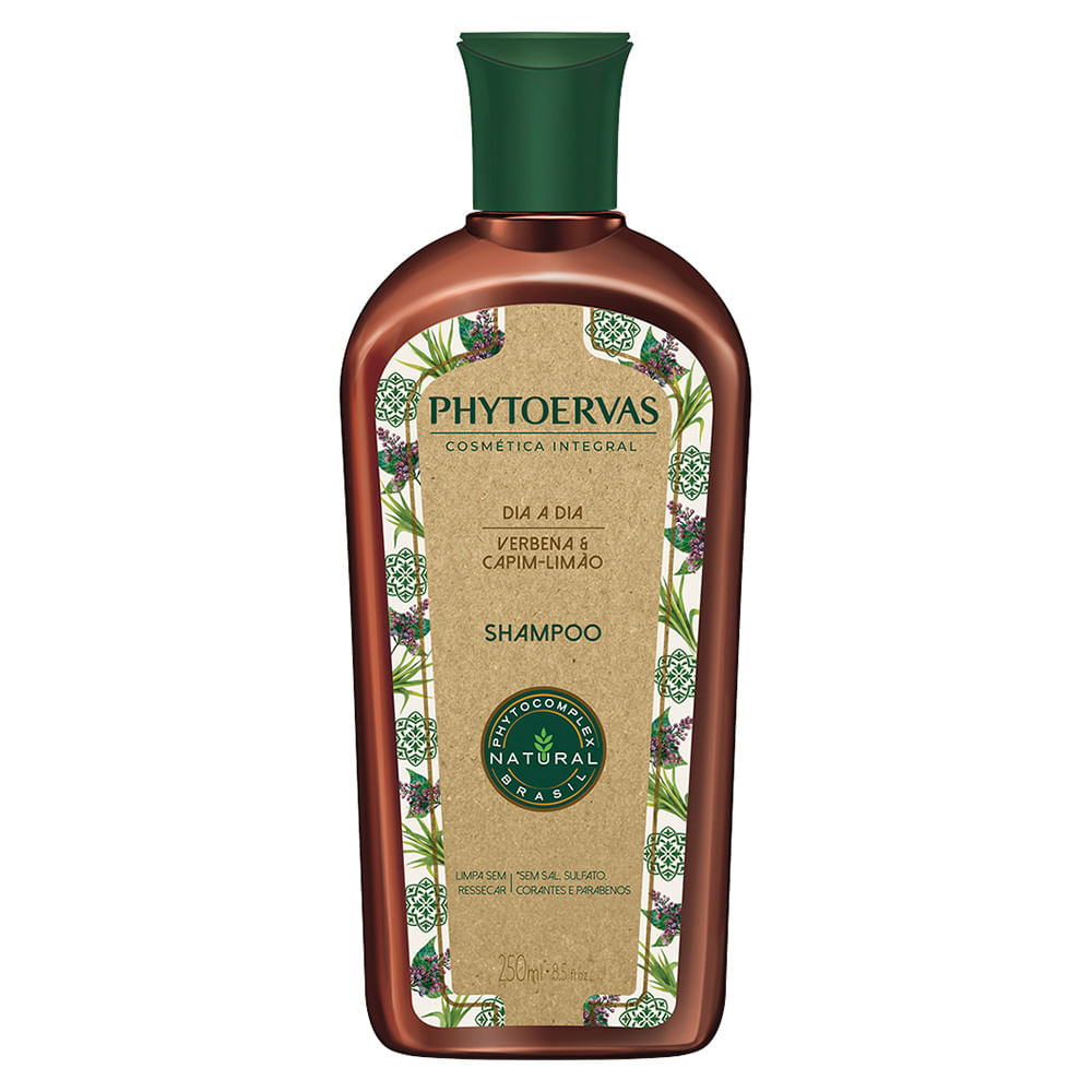 Miniatura Phytoervas Dia a Dia Verbena e Capim Limão – Shampoo 250ml