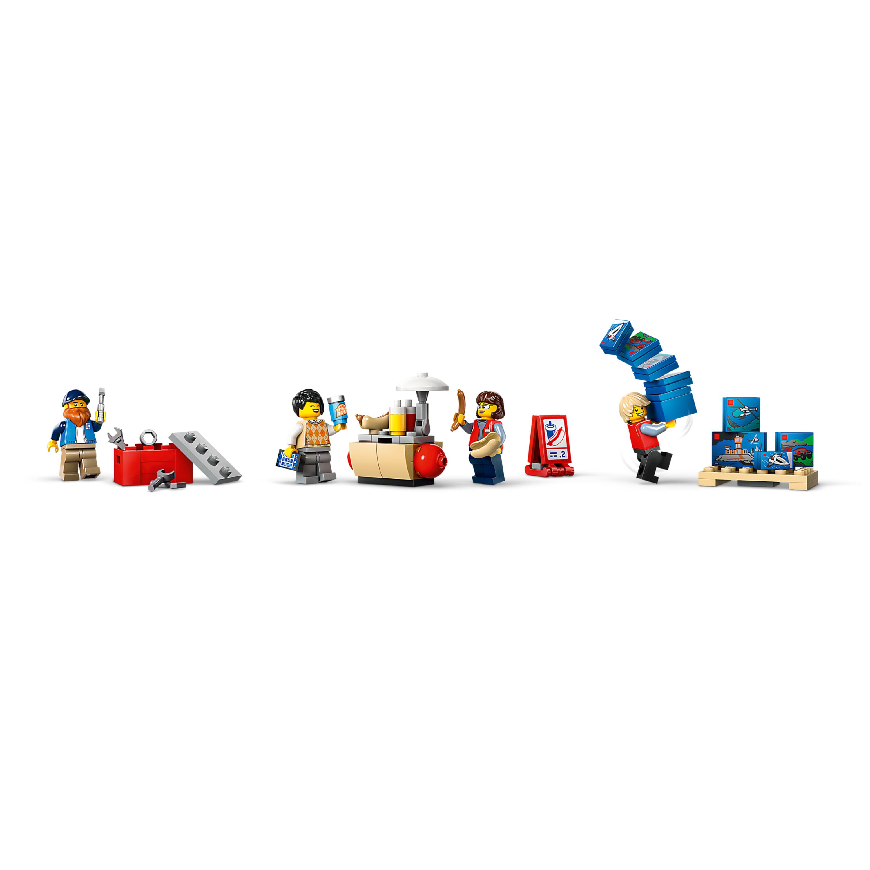 Miniatura LEGO City - Caminhão de entrega amarelo