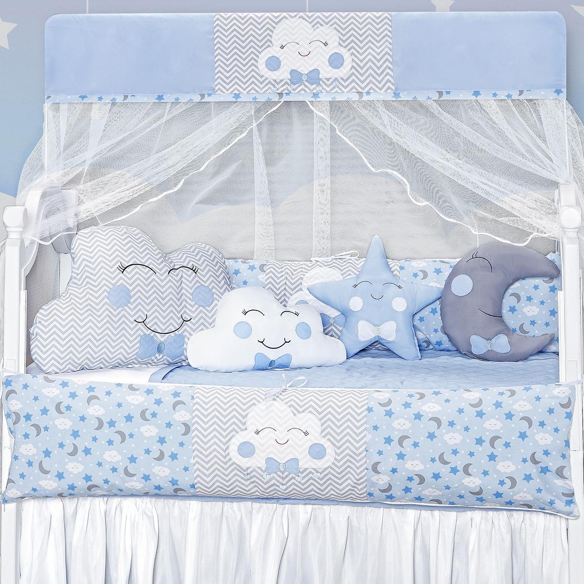 Miniatura Kit Jogo De Berço Baby Exclusivo Kit Americano Para Bebe