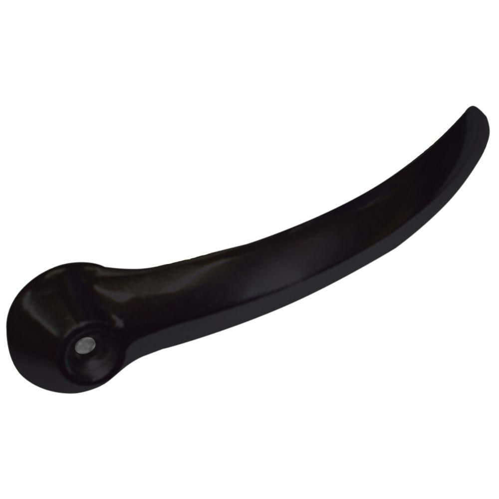 Miniatura Maçaneta Interna Porta Meio Salão Metal Preta Kombi Até 1997