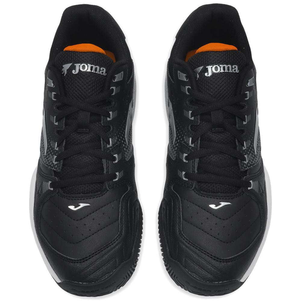 Miniatura Tênis Joma Master 1000 Clay - Saibro - Preto Prata e Branco 41
