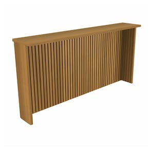 Miniatura Painel de Ilha Nesher em MDF 15mm - 200cm de largura – Nature