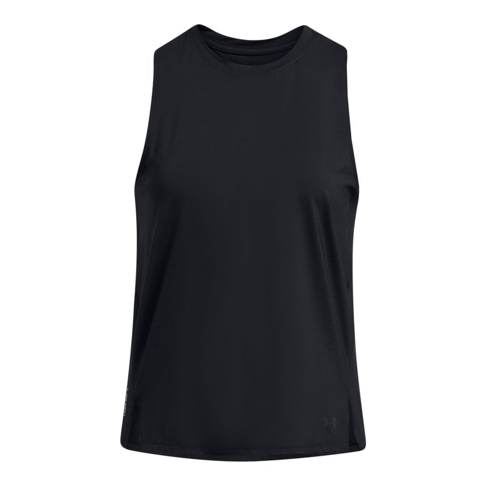 Miniatura Regata de Trilha Feminina Under Armour Launch Trail Preto - G
