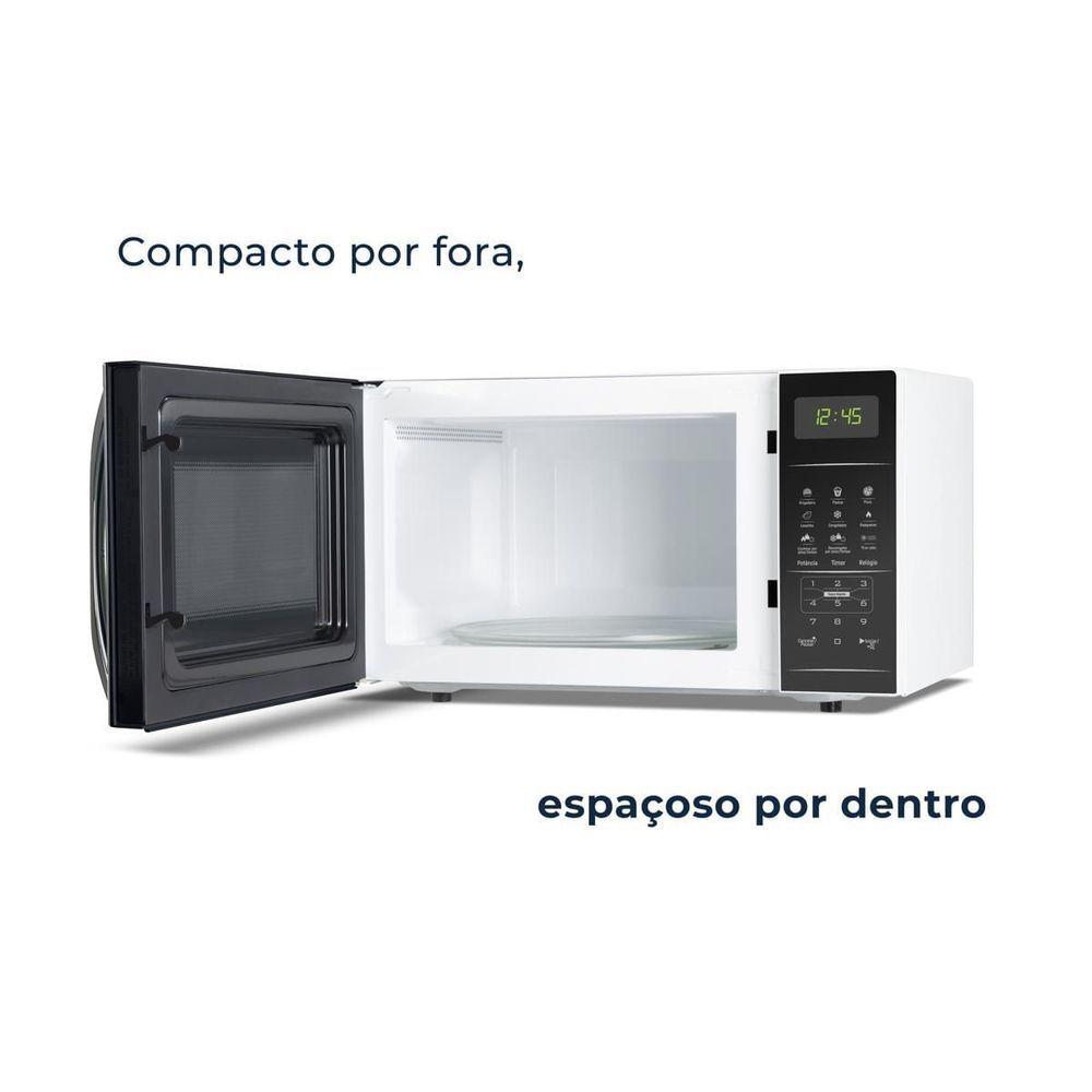 Miniatura Micro-ondas 20L Britânia Pintura Limpa Fácil 1100W BMO23 110V