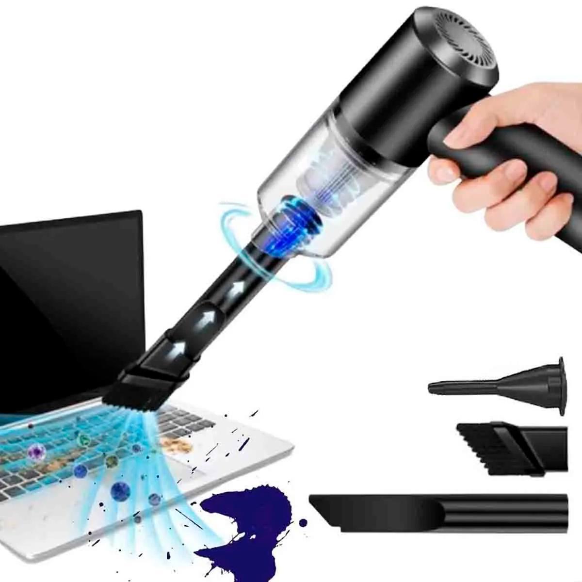 Miniatura Aspirador Potente Elétrico Carros Doméstico Recarregável