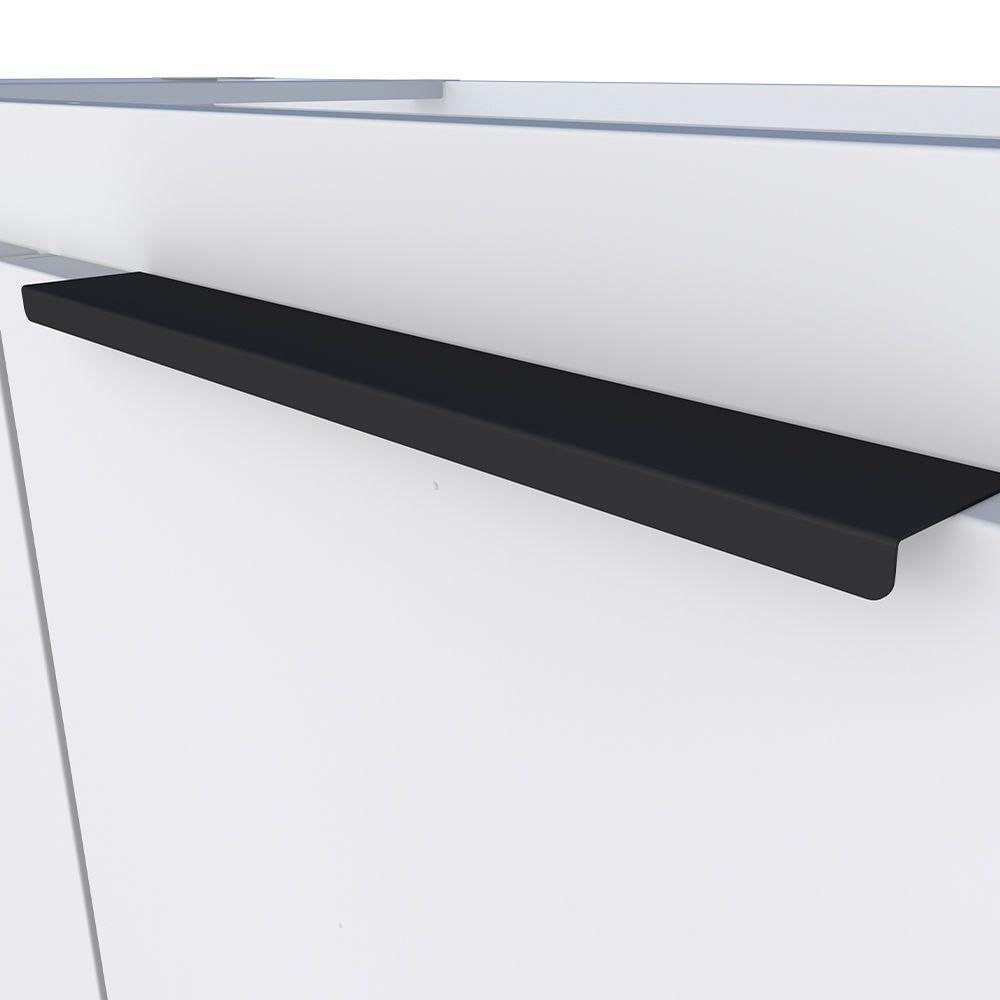 Miniatura Gabinete Cozinha Em Aço Júpiter 200 3 Gavetas Branco