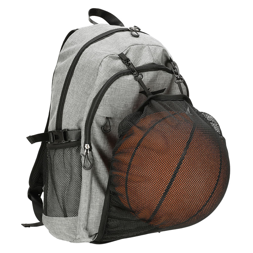 Miniatura Mochila Unissex Mizuno Ball Cinza
