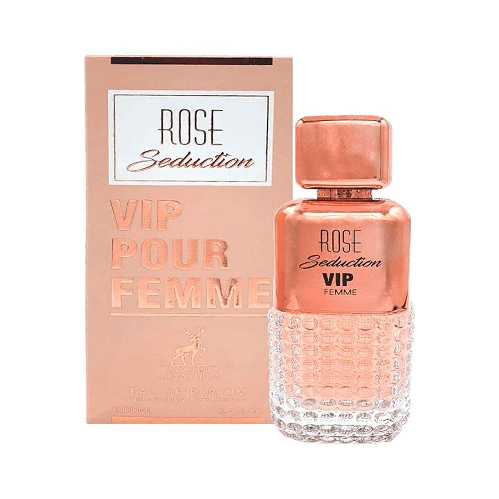 Miniatura Maison Alhambra Rose Seduction Vip - Perfume Feminino 100ml