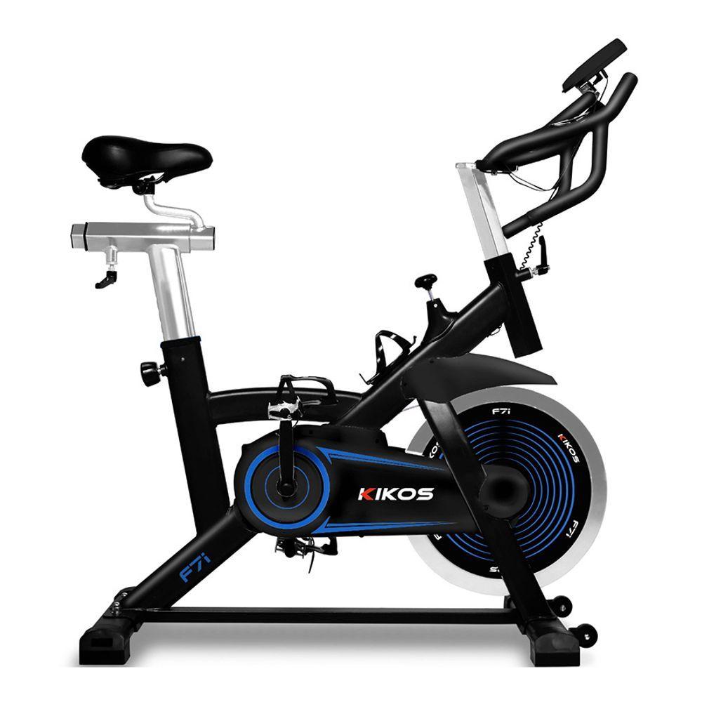 Miniatura Bicicleta Spinning Kikos F7i - Roda De Inércia 18kg
