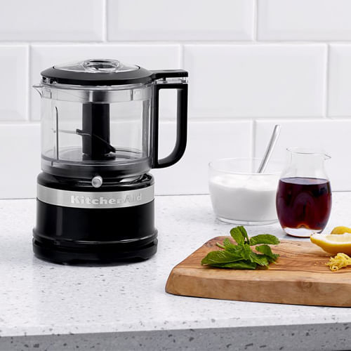 Mini Processador de Alimentos KitchenAid Onyx Black - KJA03BE 110V