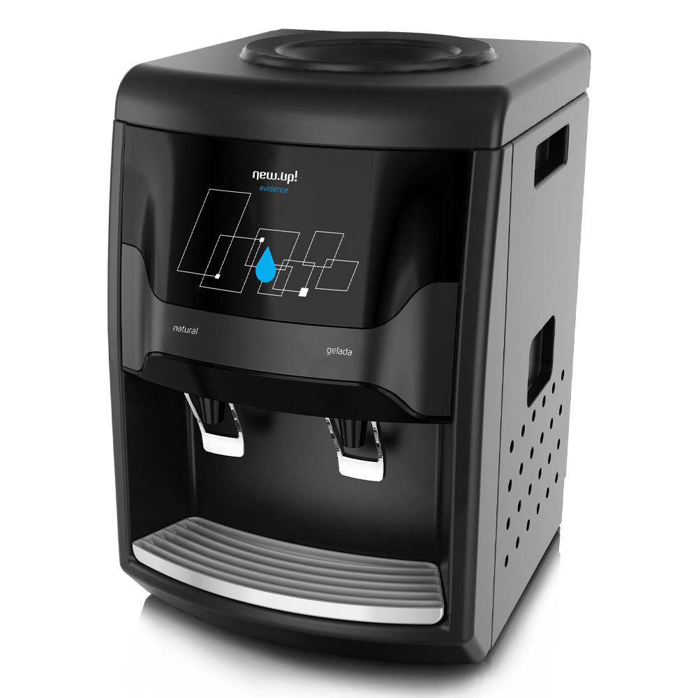 Miniatura Bebedouro Refrigerado Compressor Evidence Black New.Up 220V