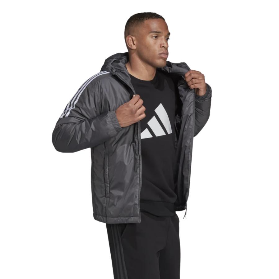 Miniatura Jaqueta Adidas Essentials Insulated Masculina CINZA - G