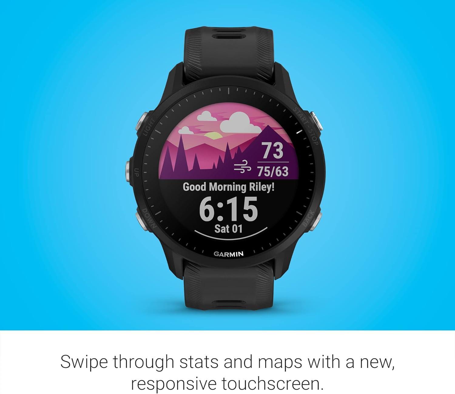 Miniatura Relógio Garmin Forerunner 955 Solar 010-02638-60 Preto Br