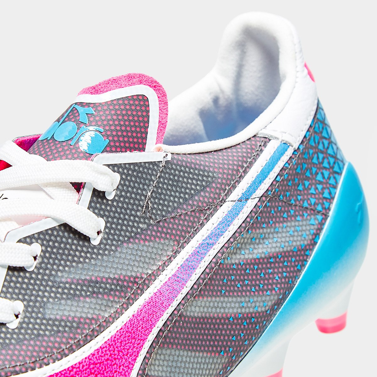 Chuteira Campo Diadora Brasil Elite Veloce Gr Ita Lpx Unissex Branco+Azul - 38