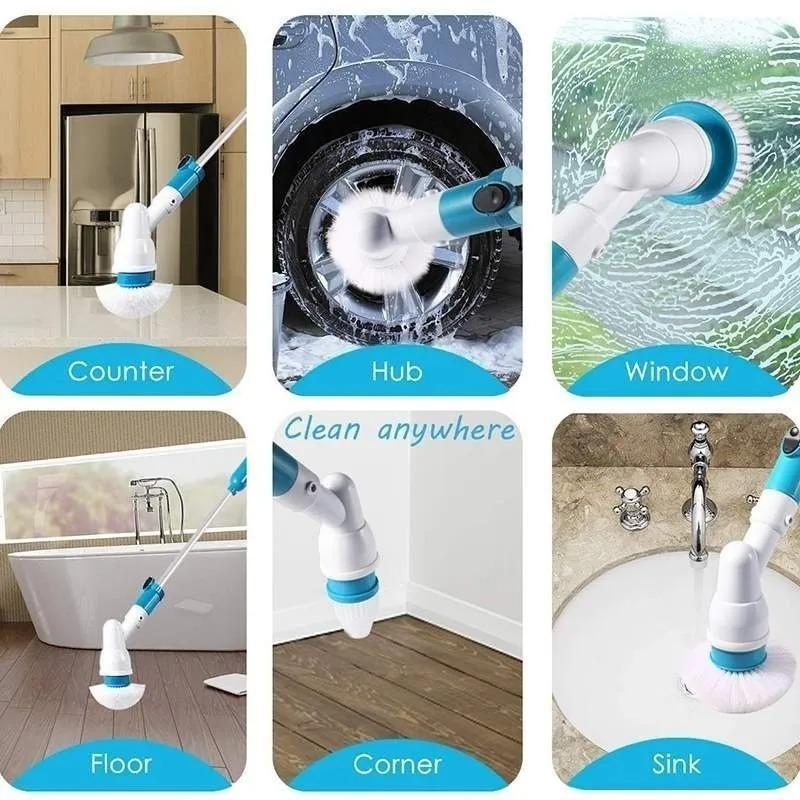 Miniatura Esfregão-  Escova De Limpeza Elétrica - Spin Scrubber