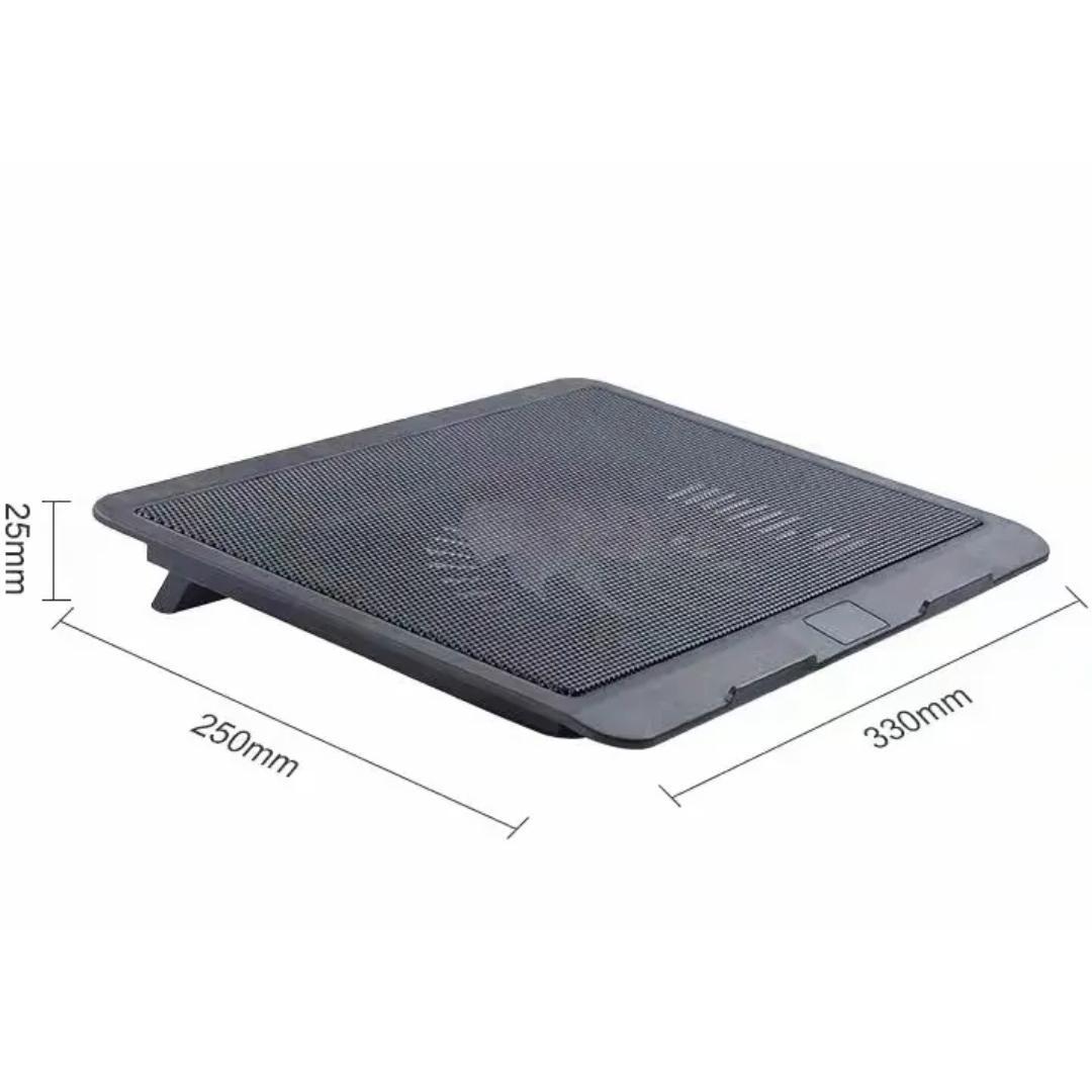 Miniatura Suporte Notebook Cooler Gamer Com 1 Ventoinha Silencioso