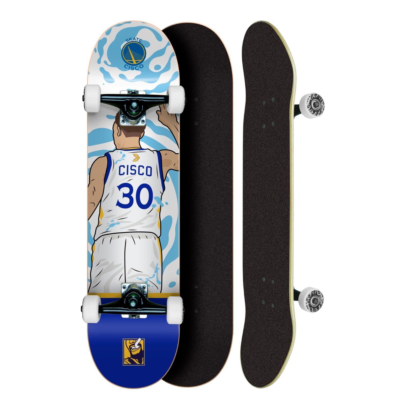 Miniatura Skate Montado Cisco Maple Canadense Importado 7.75 Ao 8.5