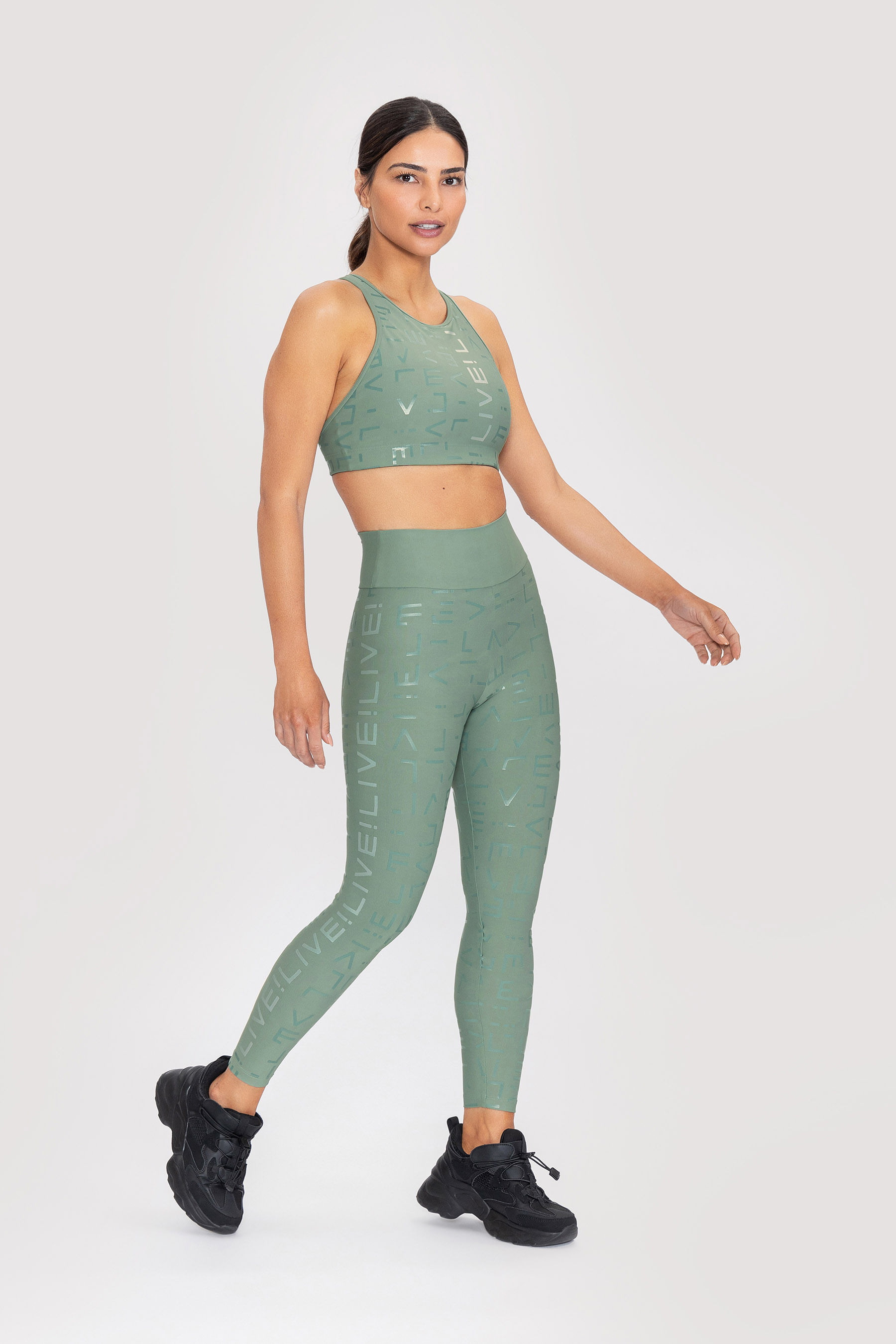 Miniatura Legging LIVE! Icon Lux -  - LIVE! Verde - EG