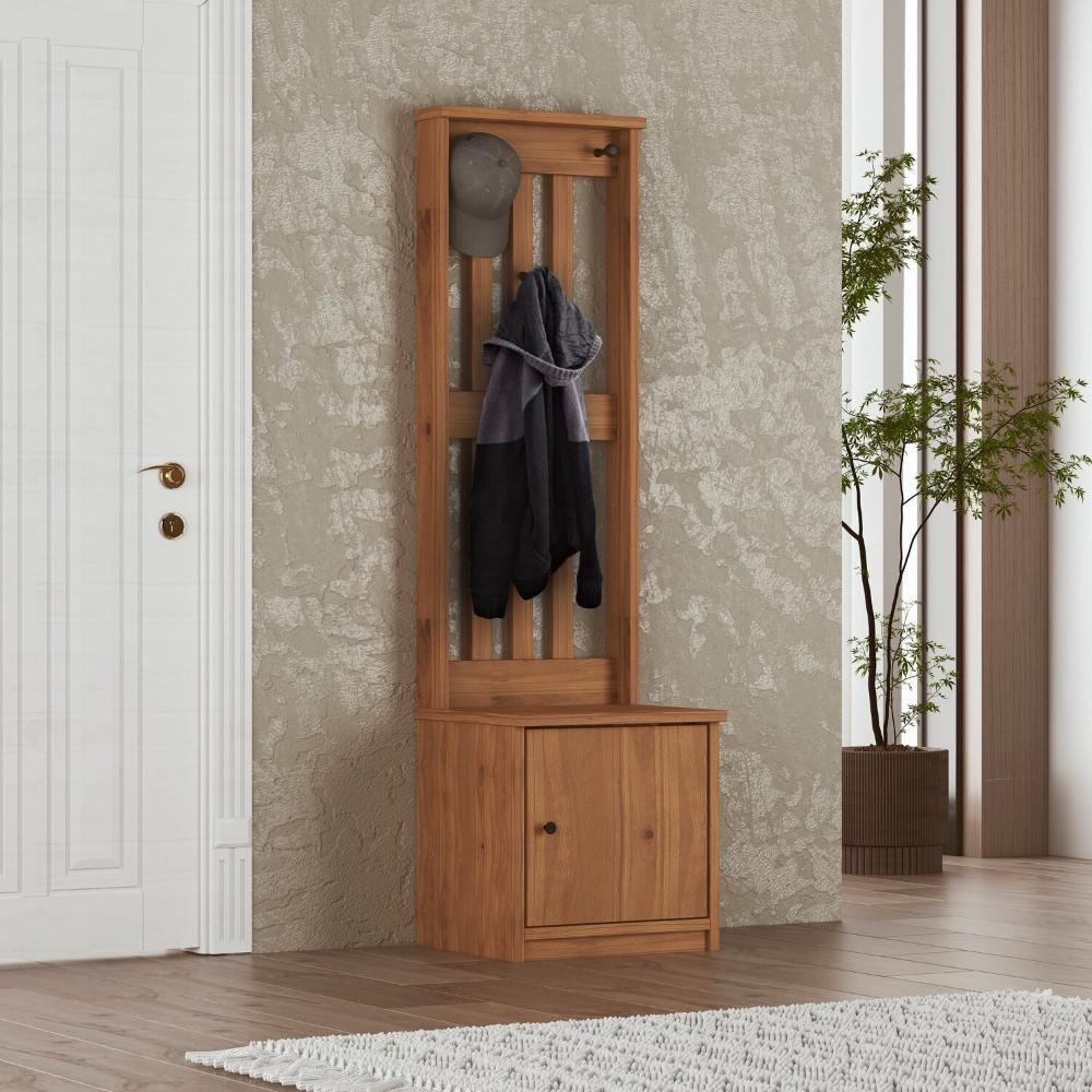 Miniatura Banco Hall de Entrada para Quarto 1 Porta Verniz