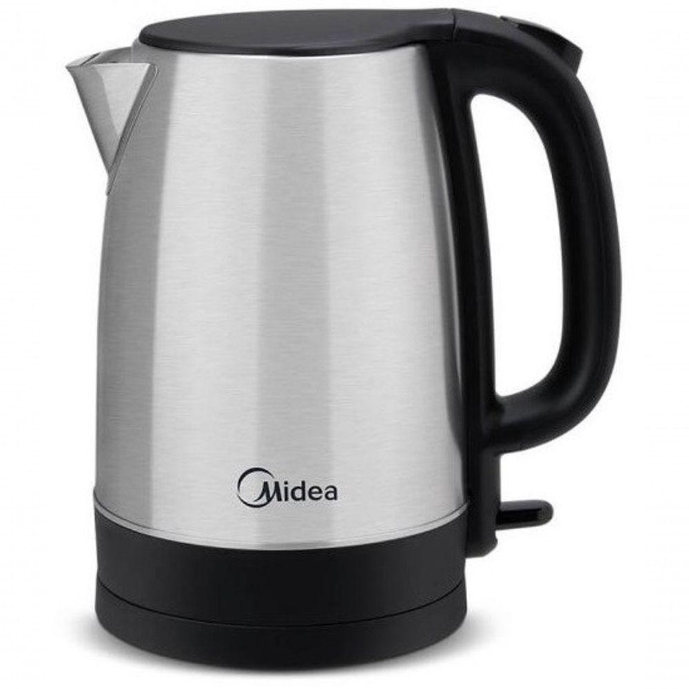 Miniatura Chaleira Eletrica Midea 1,7l 1600w Com Desligamento Automatico - Inox 220V