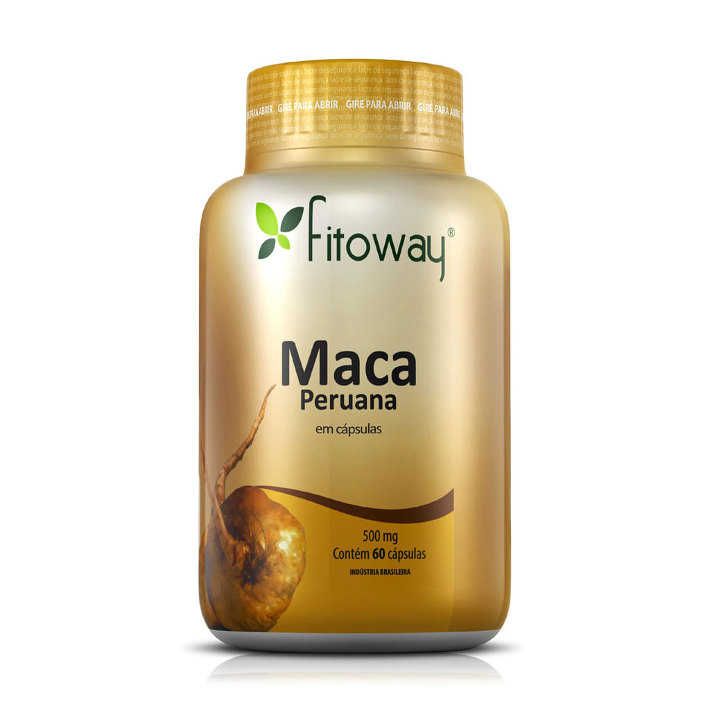 Miniatura Maca Peruana 60cps 500mg Fitoway