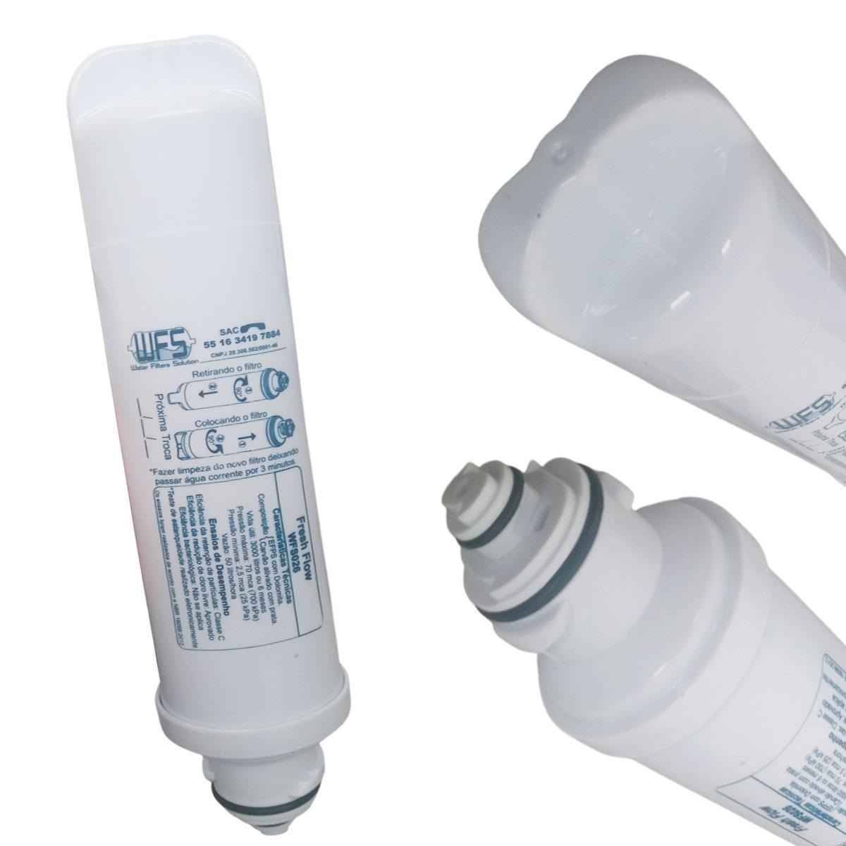 Miniatura Kit 2 Refil Filtro Para Purificador Água Midea Sensia E Liva