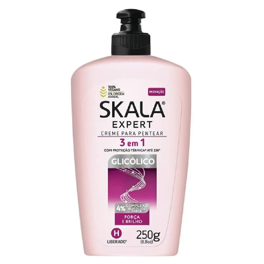 Miniatura Creme de Pentear 3 Em 1 Skala Glicólico Genetiqs 250g