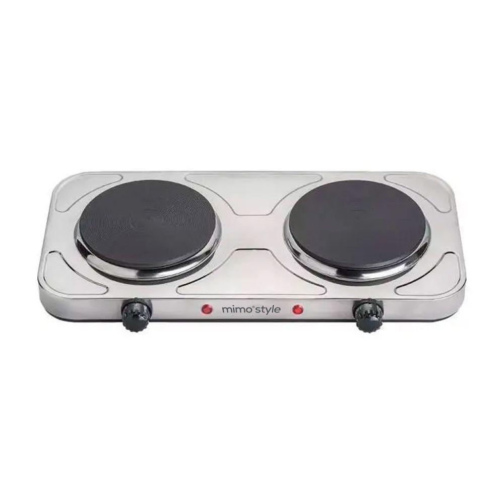Miniatura Fogão Elétrico Portátil De 2 Bocas Smart 2000W Mimo Style