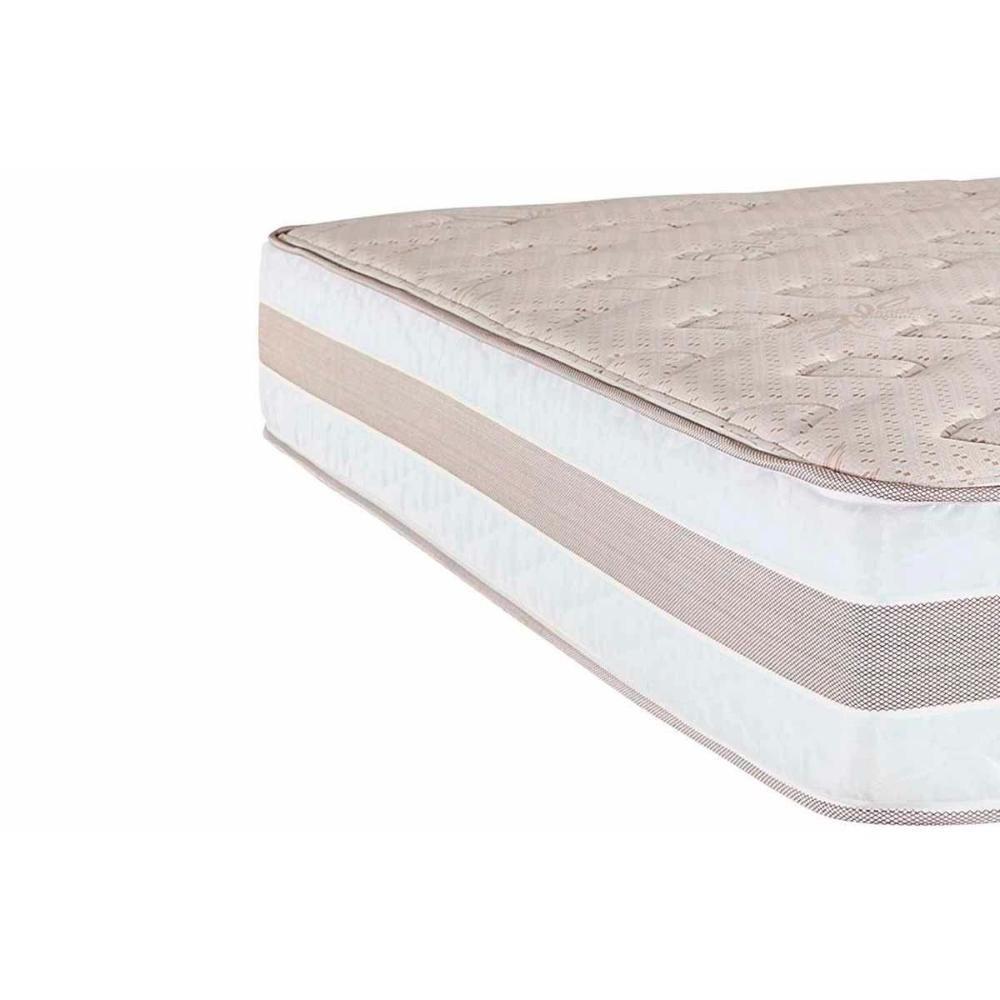 Miniatura Cama Box Queen: Colchão Molas Ensacadas Herval Masterpocket Kiev + Base Crc Courano Clean(158x198)