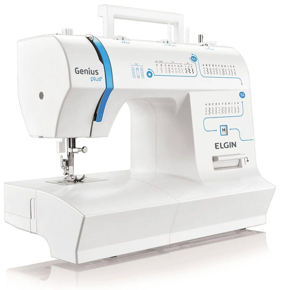 Miniatura Máquina Costura Genius Plus JX-4035 Elgin