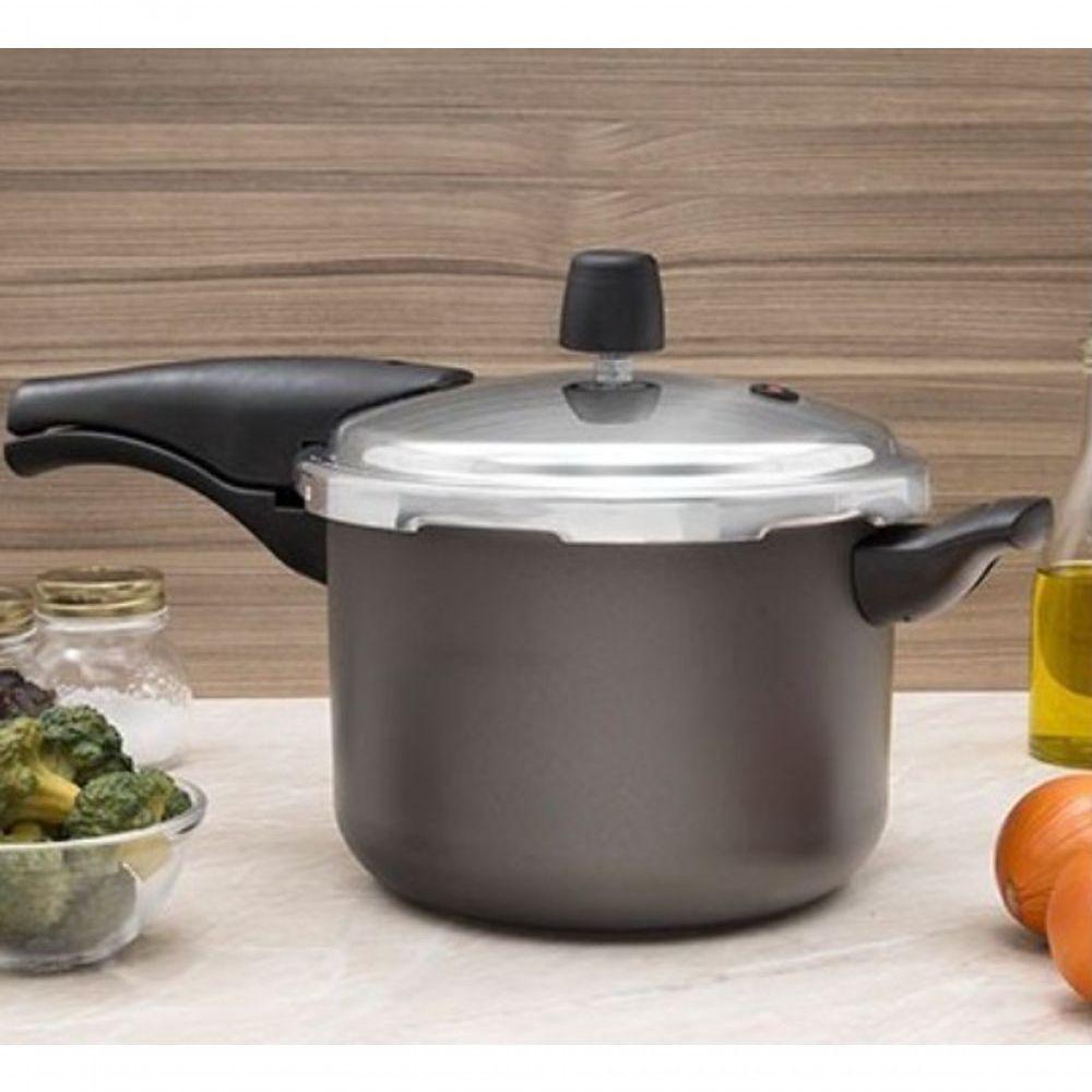 Miniatura Panela De Pressao Tramontina 4.5l Ultra Duravel - Preta