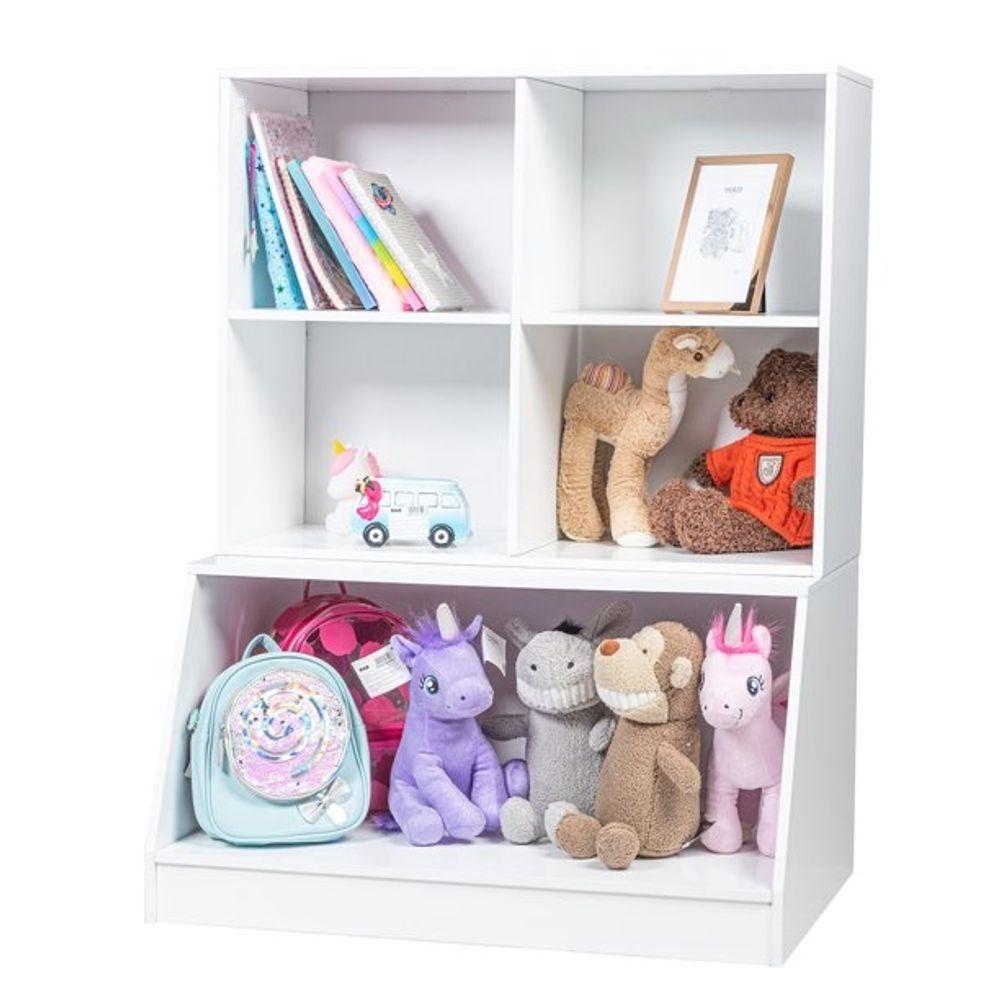 Miniatura Organizador De Brinquedo Infantil Ariana 100% Mdf