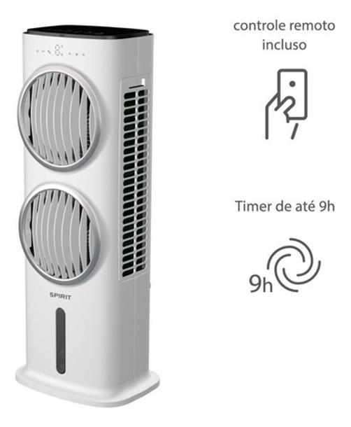 Miniatura Climatizador Torre Spirit Slim Branco 90W 220V 10 Litros
