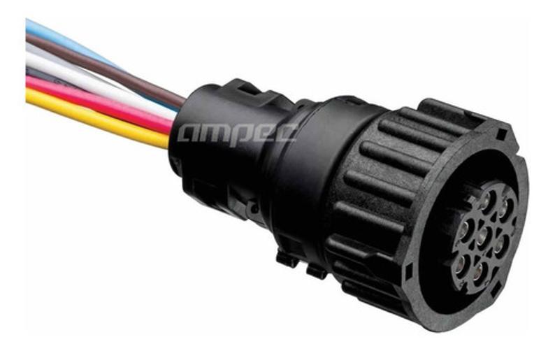 Miniatura Chicote Conector Redondo 7 Vias