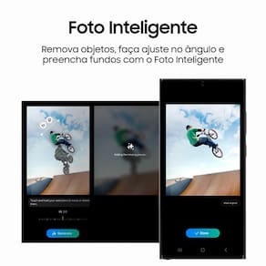 Smartphone Samsung Galaxy S23 Ultra 5G Preto 256GB, Tela 6.8``, 12GB RAM, Inteligência Artificial, Snapdragon 8 Gen 2, Câmera Quádrupla + Selfie 12MP