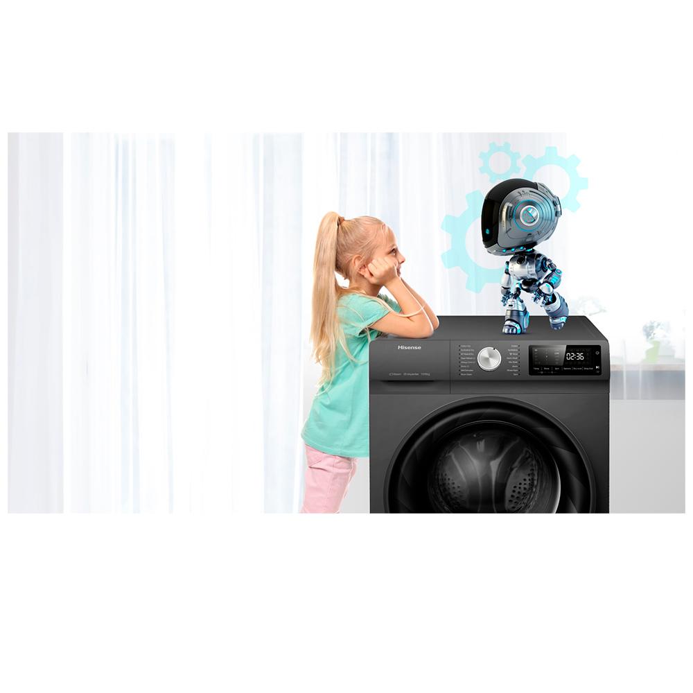 Lava & Seca Hisense Steam Titanium com 13 Programas de Lavagem - WD5Q1342BW 110