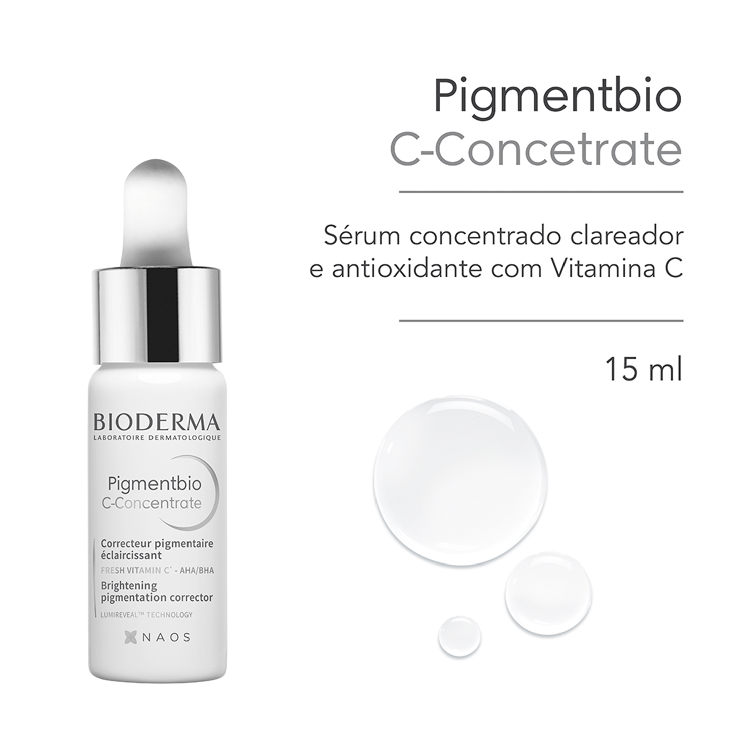 Bioderma Pigmentbio C-Concentrate - Sérum Clareador 15ml