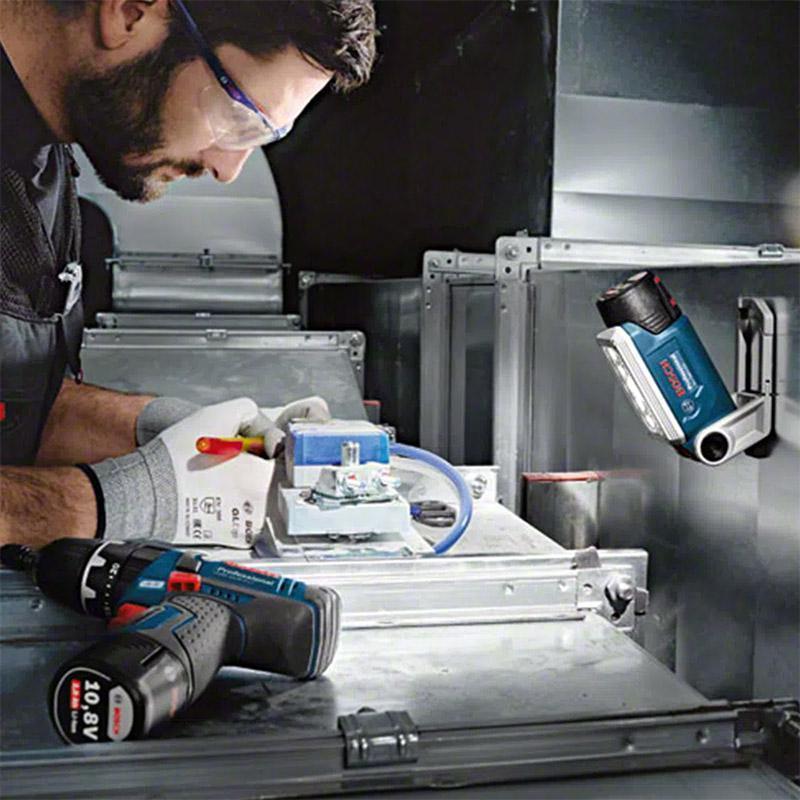 Miniatura Lanterna Bosch 12V Gli 12V-330 Sem Bateria