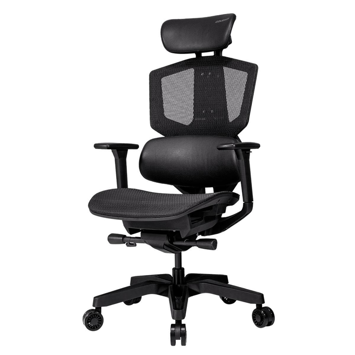 Miniatura Cadeira Gamer Cougar Argo One Black, Ergonômica, Até 150Kg,