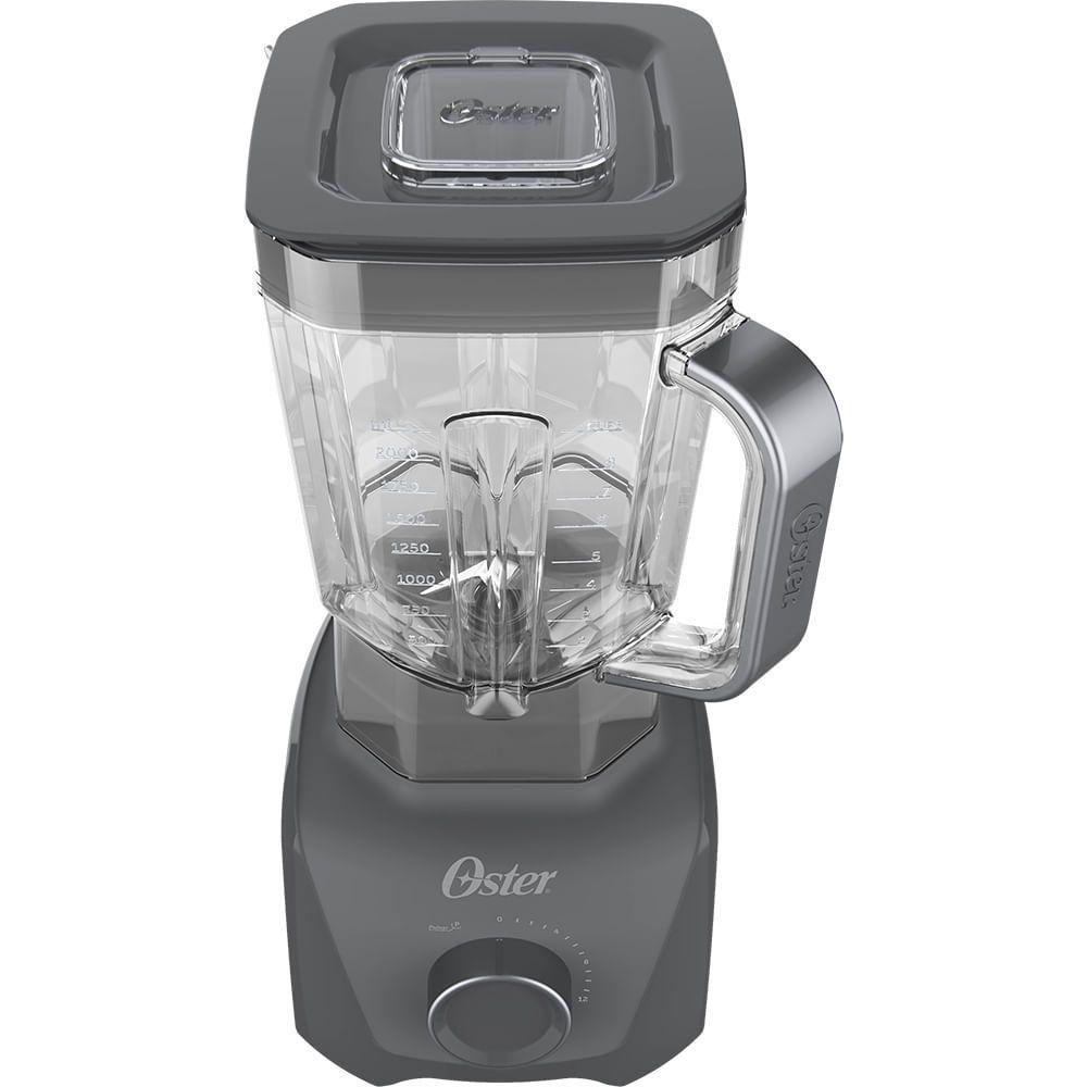 Miniatura Liquidificador Oster 1100 Full Cinza 3,2L 110V