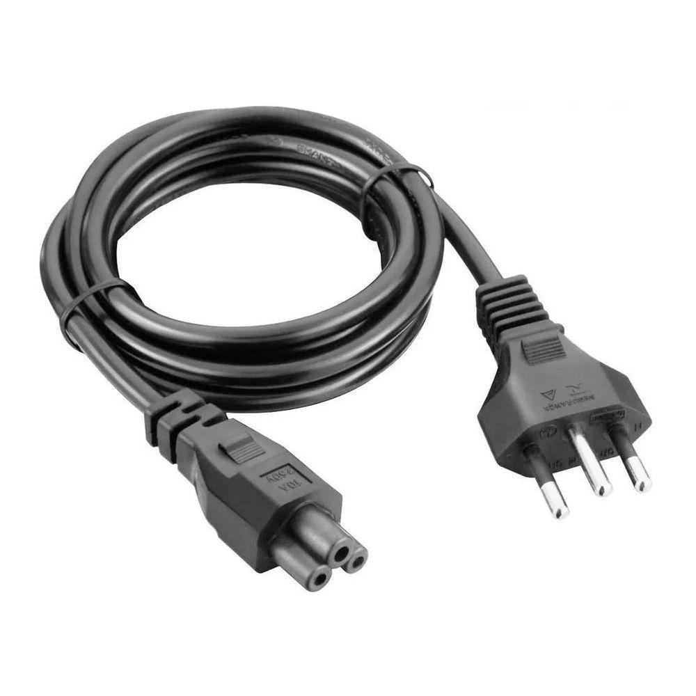 Miniatura Cabo Força Energia Tripolar Mickey 1,80m Para Fonte Notebook