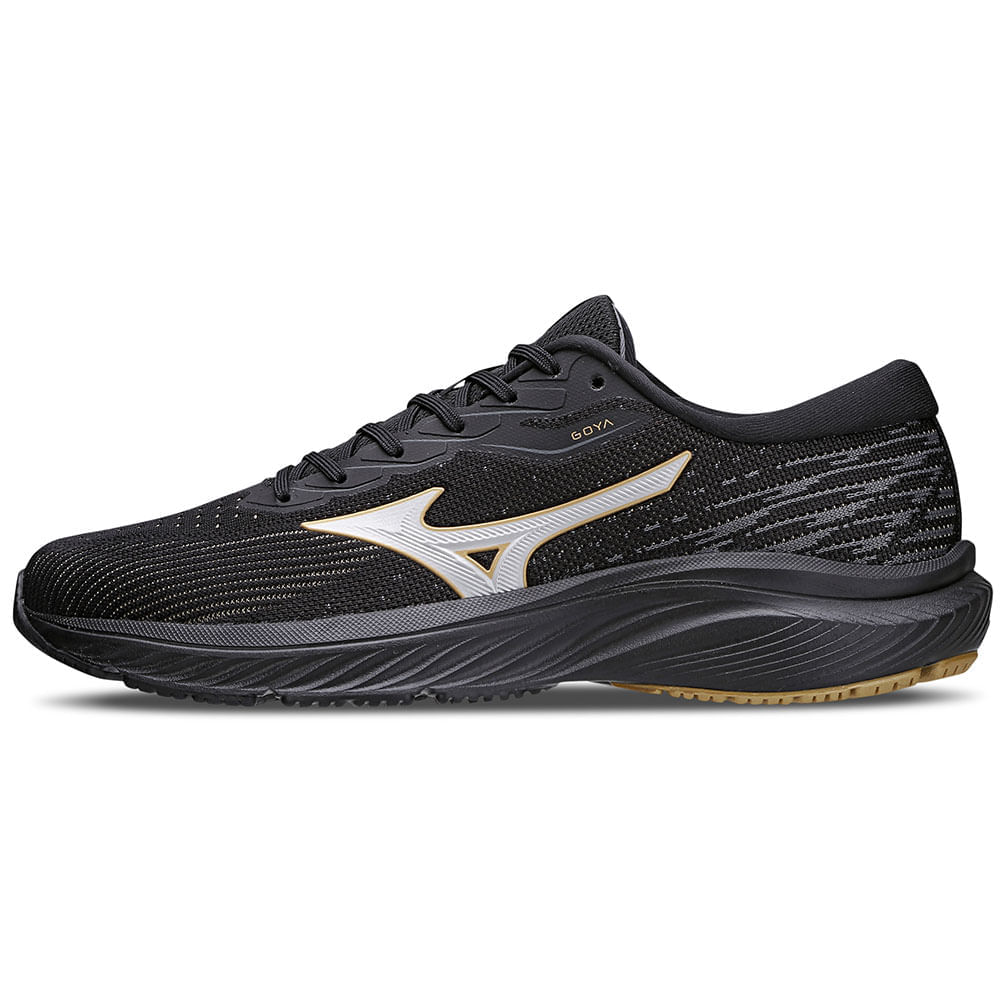Miniatura Tênis de Corrida Masculino Mizuno Goya Preto - 39